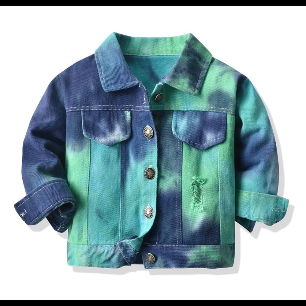 NEW 12M-5Y denim thin jacket